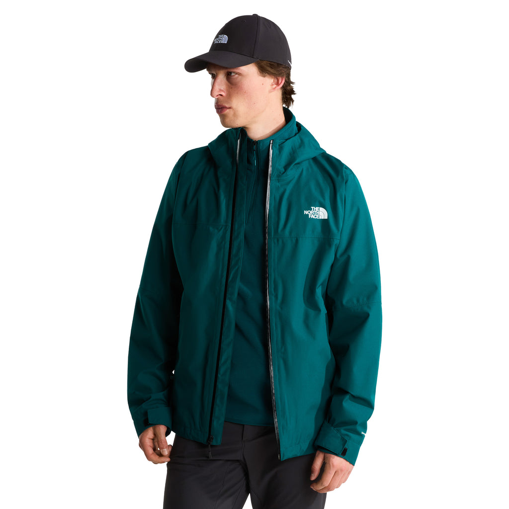 Men's DryVent™ Zip-In Waterproof Jacket - Teal