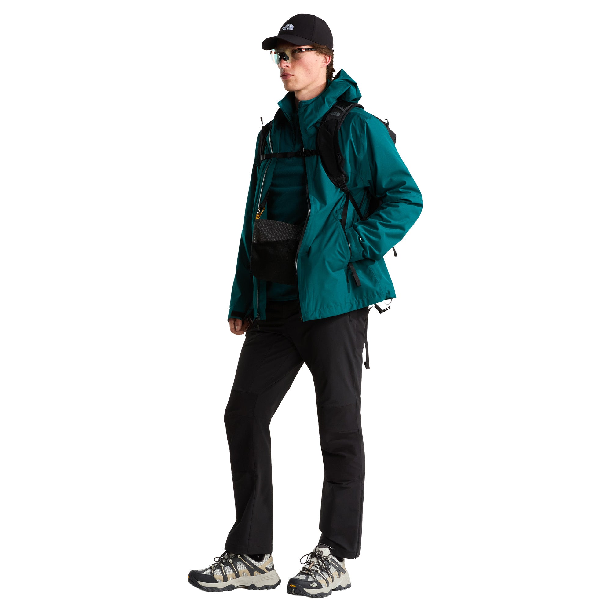Men's DryVent™ Zip-In Waterproof Jacket - Teal
