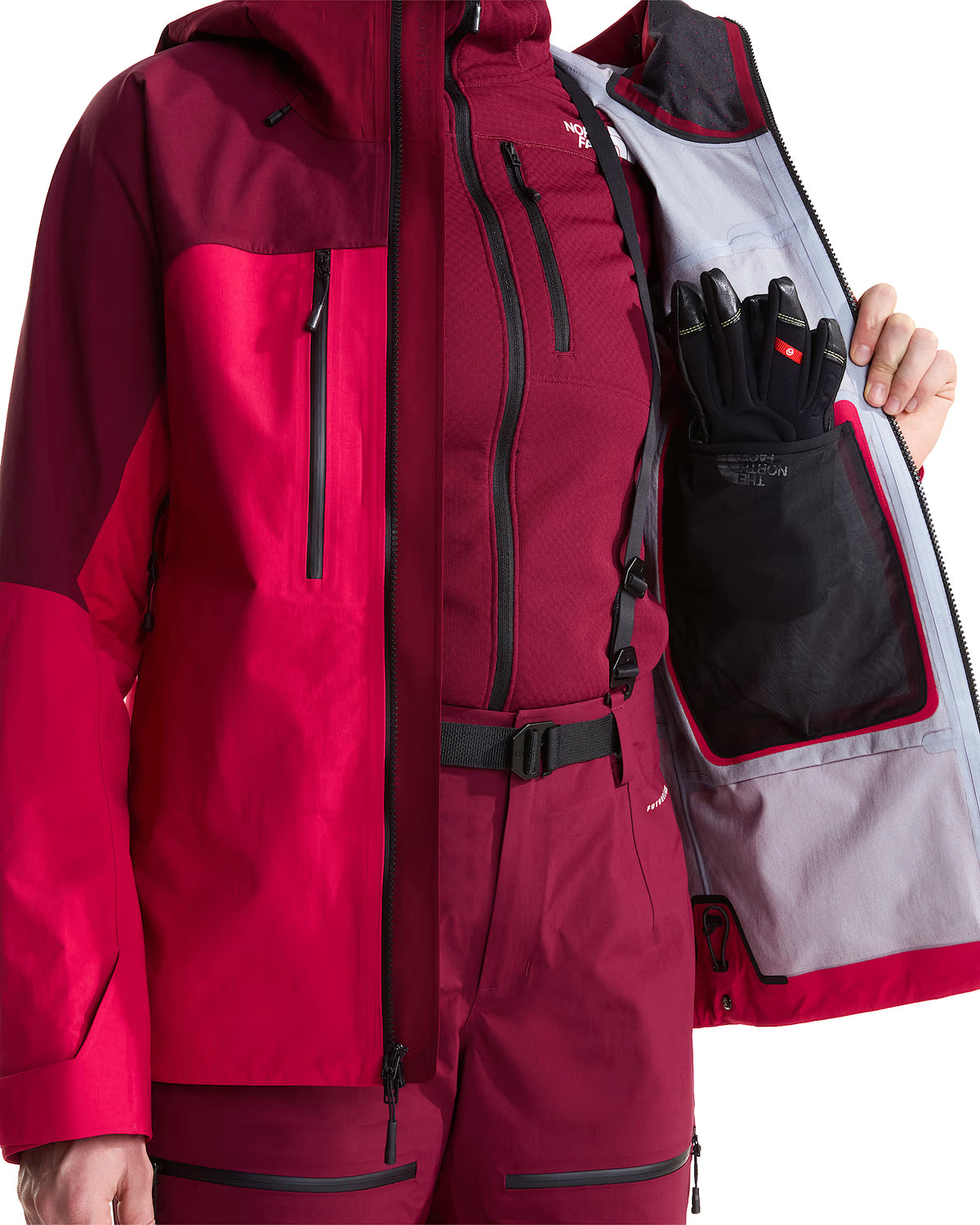 Women's Summit Torre Egger FUTURELIGHT™ Waterproof Jacket - Red