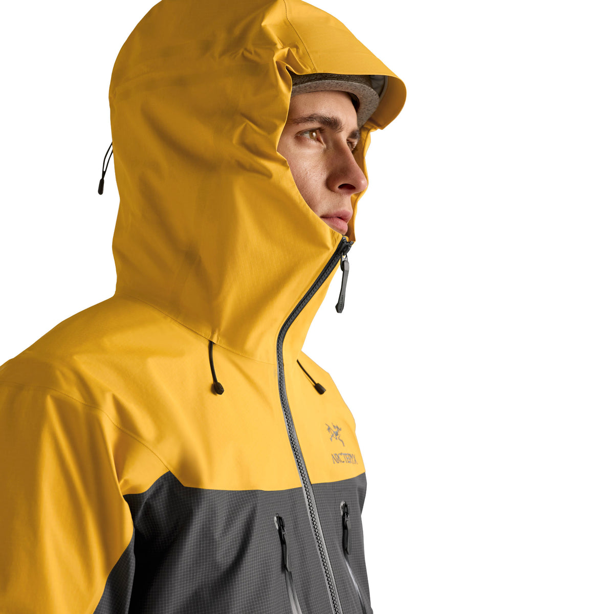 Men's Alpha Jacket - Larch / DK Grey