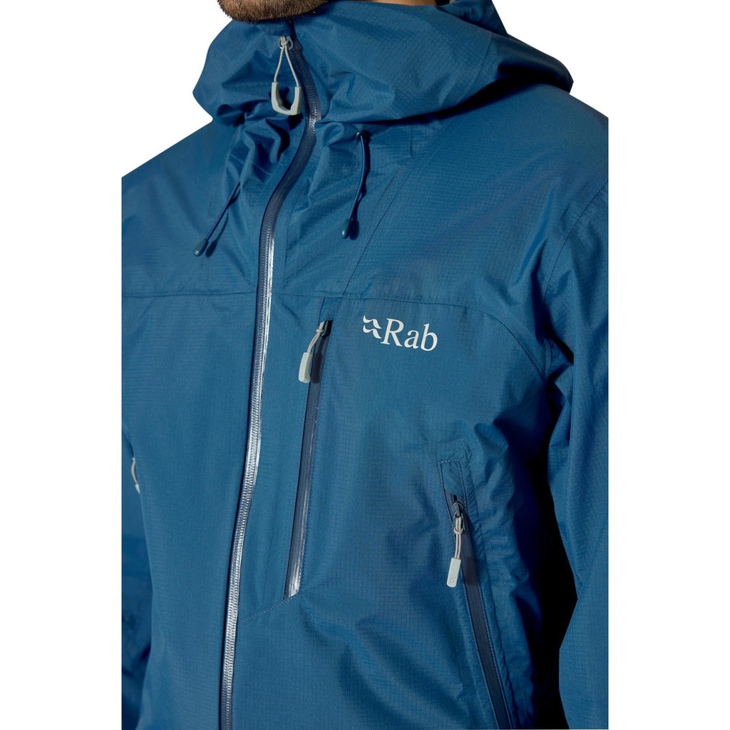 Men's Downpour Mountain Jacket - Blue