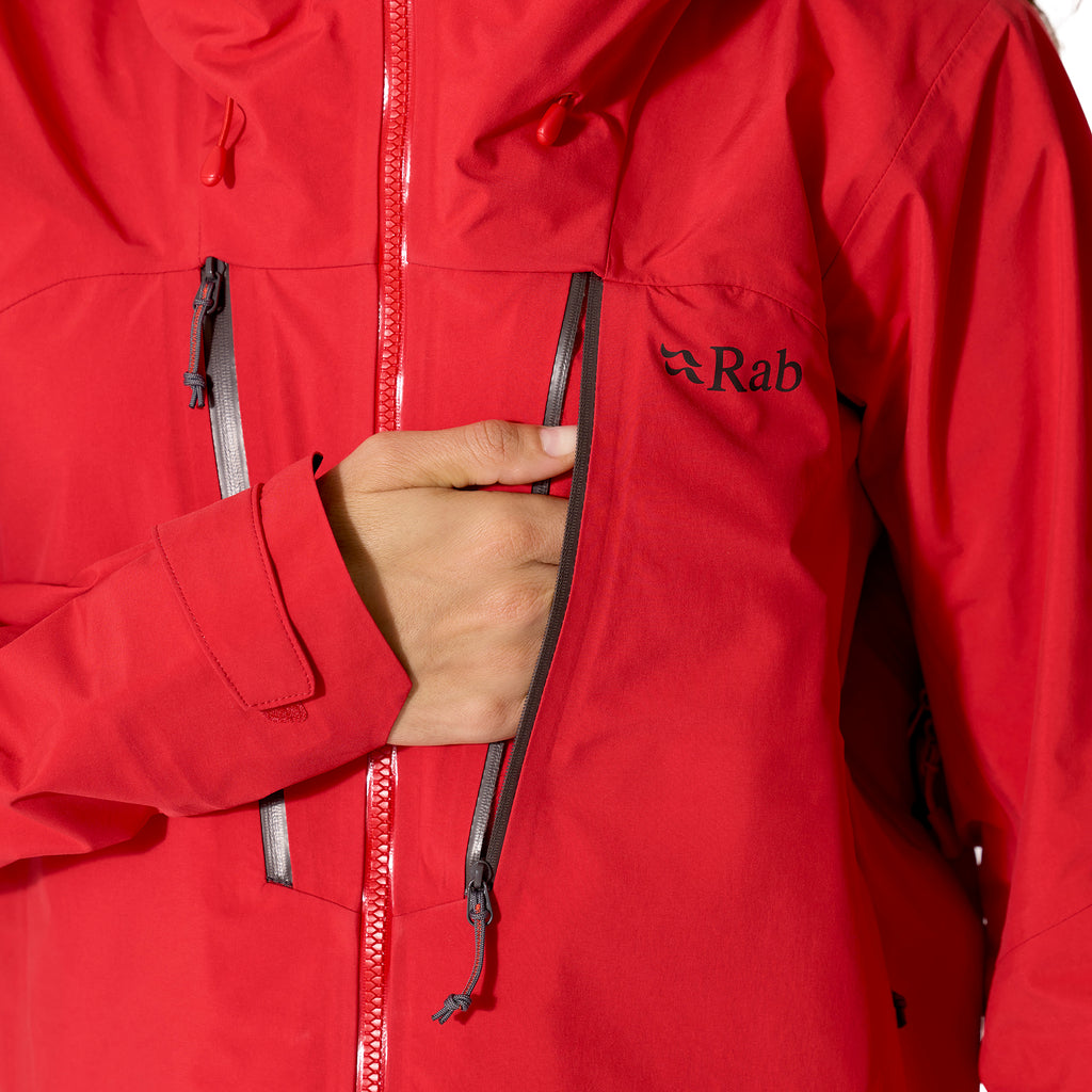 Women's Firewall Guide Jacket - Red