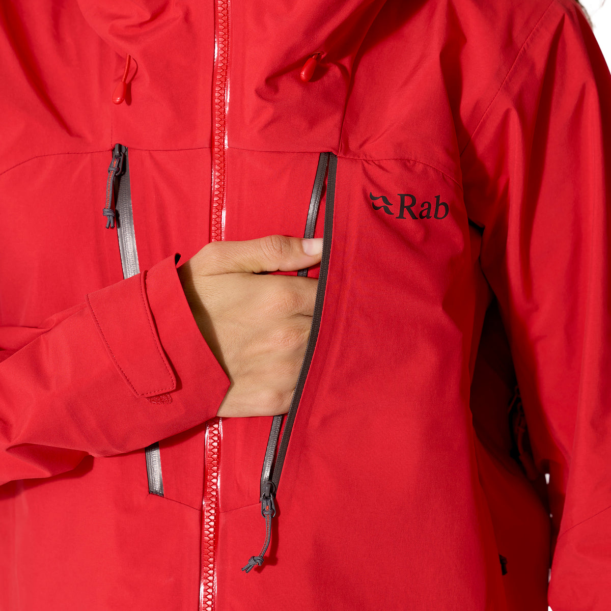 Women's Firewall Guide Jacket - Red