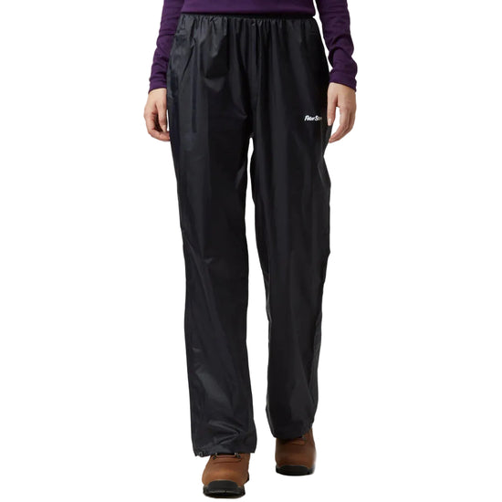 Women's Packable Waterproof Pants - Black