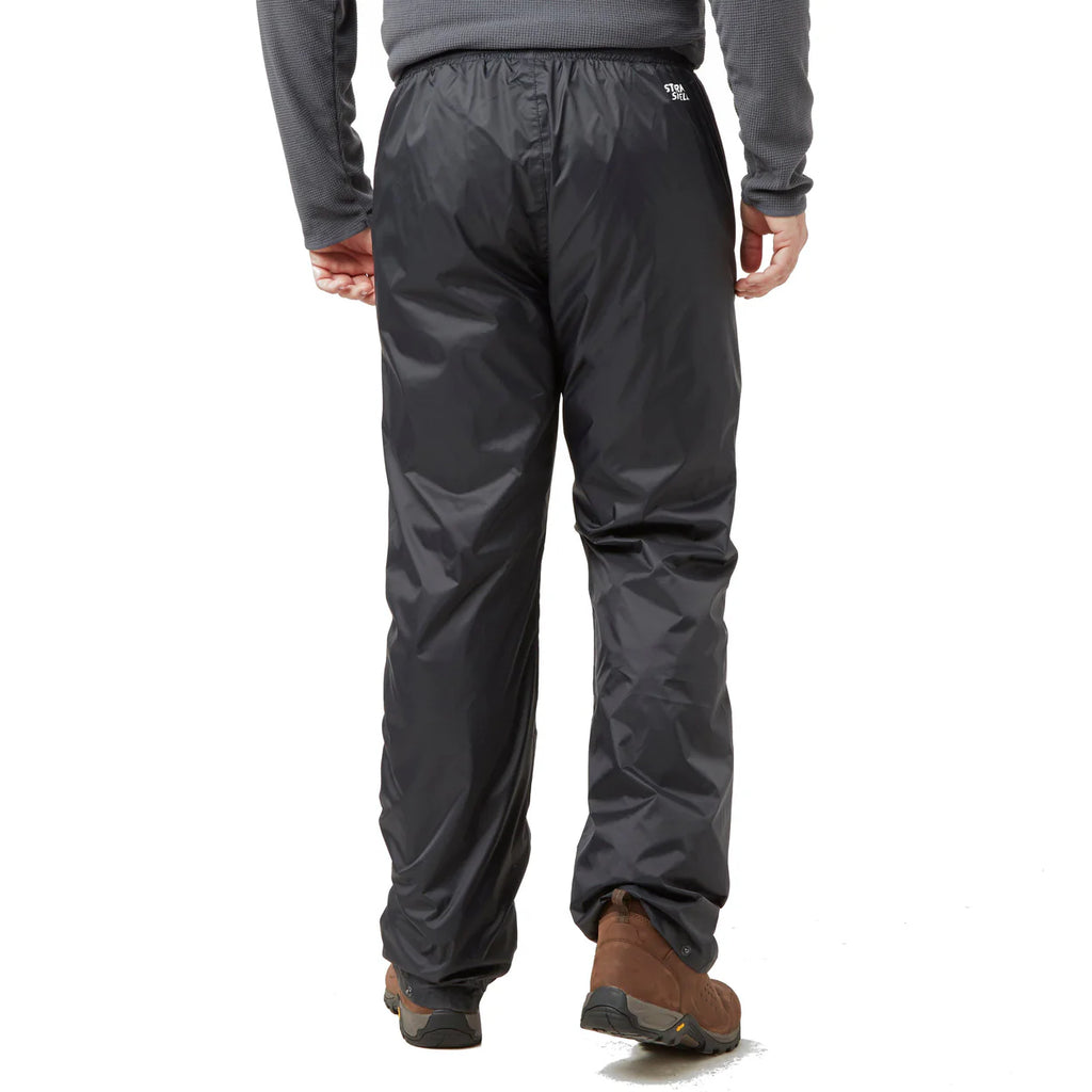 Men's Packable Waterproof Pants - Black