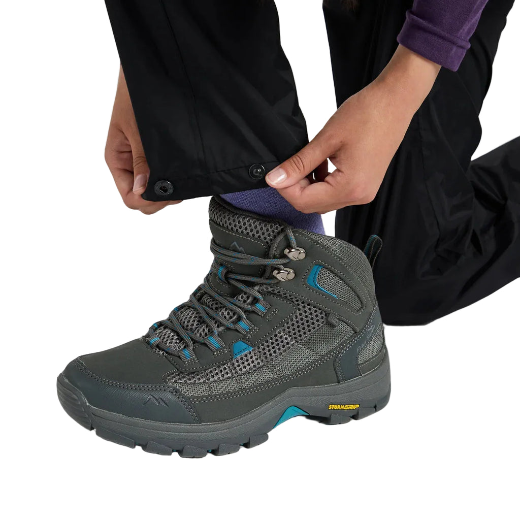 Kids' Packable Waterproof Pants - Black