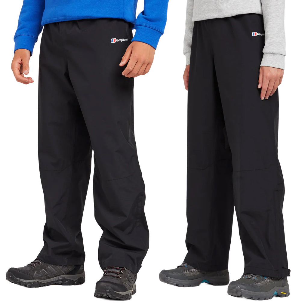 Kids' Drift Waterproof Over Trousers - Black