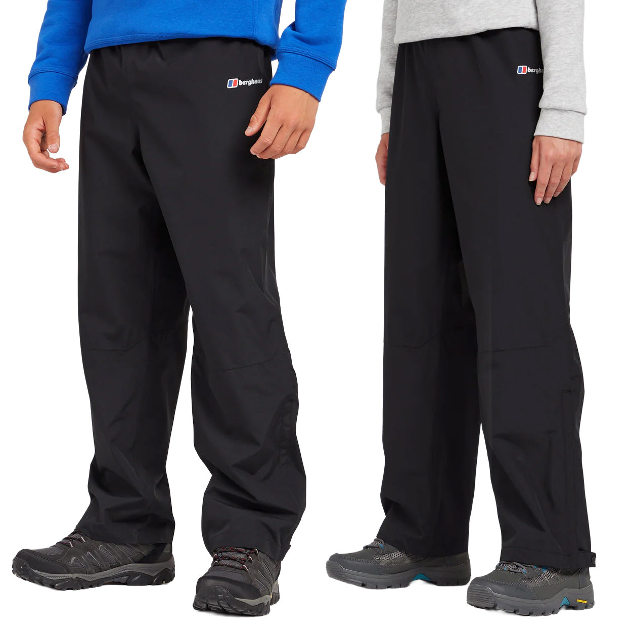 Kids' Drift Waterproof Over Trousers - Black