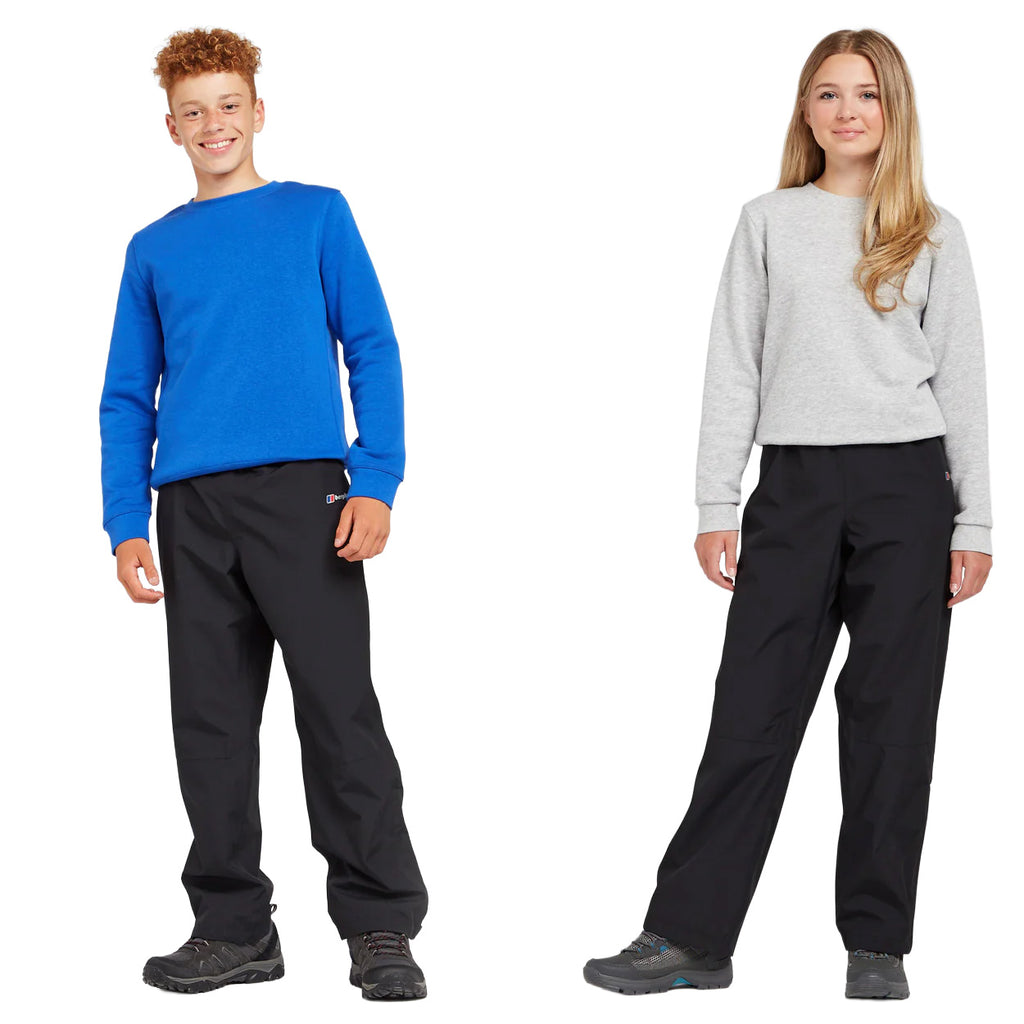 Kids' Drift Waterproof Over Trousers - Black