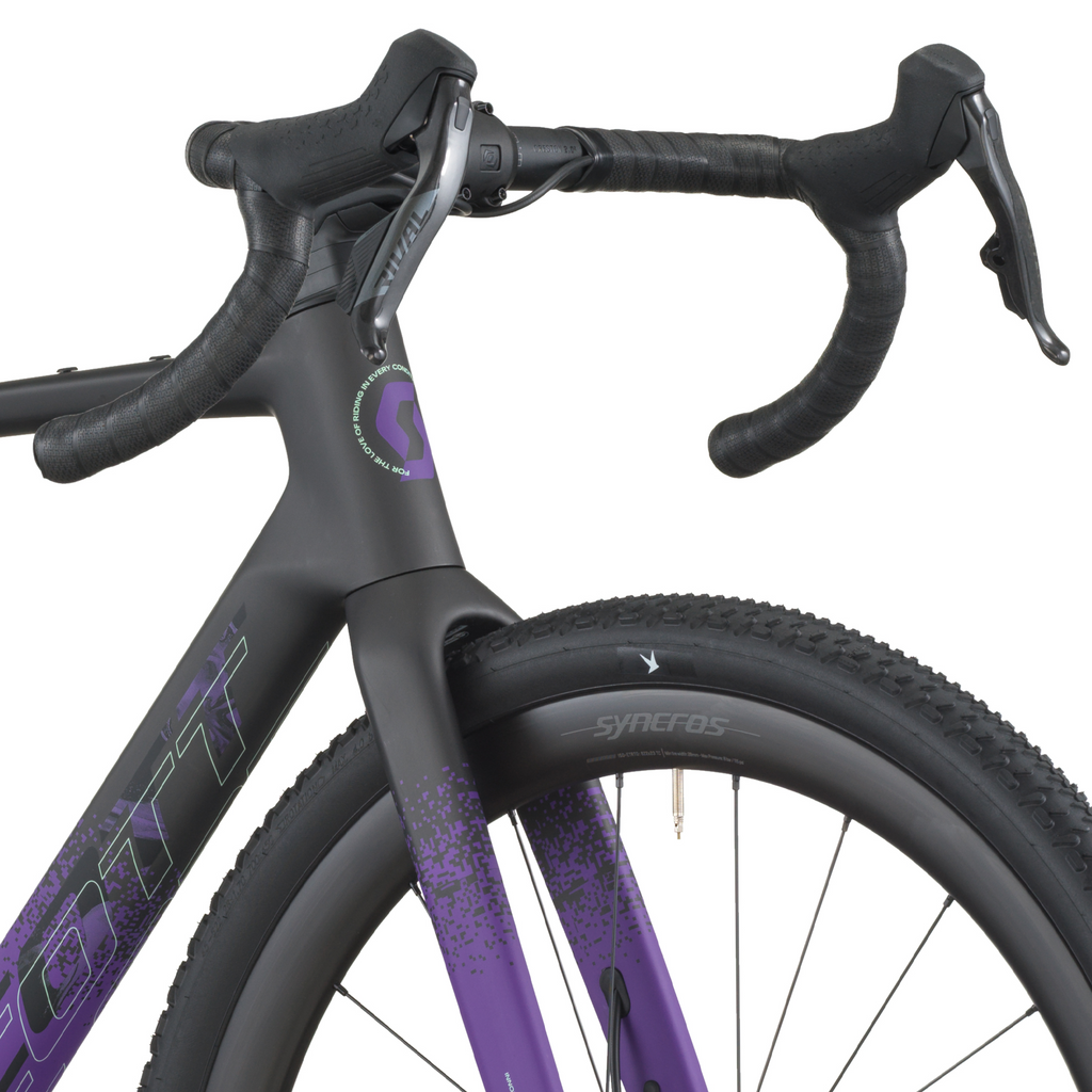 Addict Gravel 20 Gravel Bike - Black / Purple