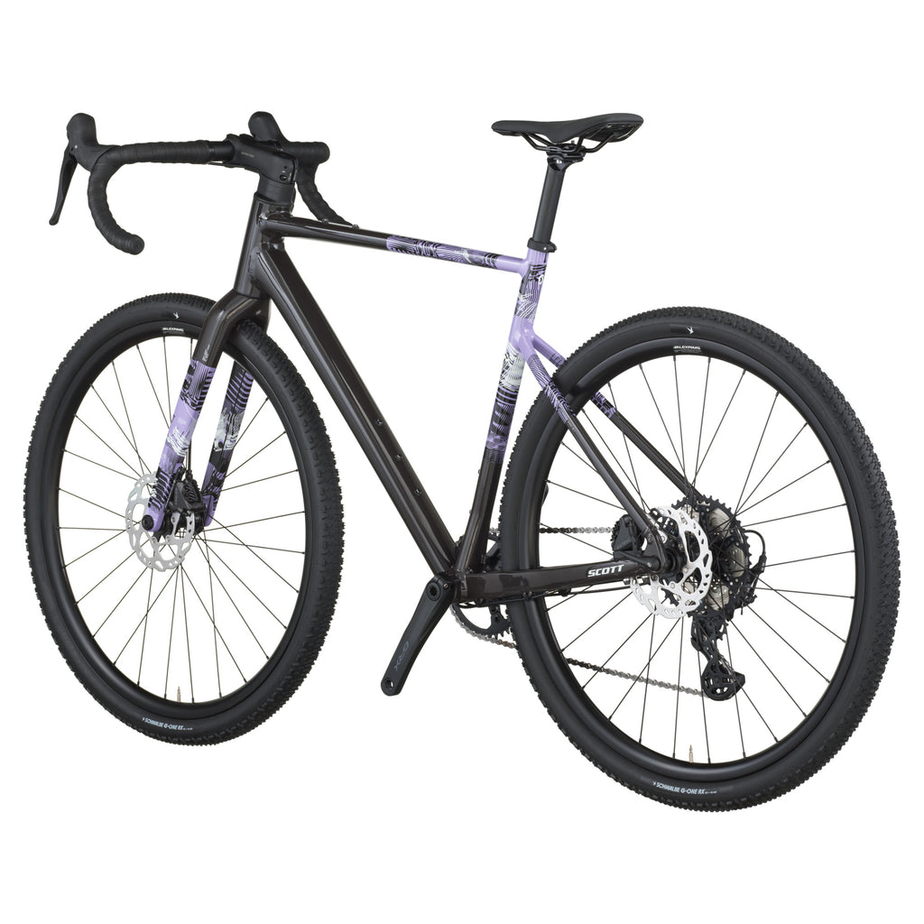 Speedster Gravel 10 Gravel Bike - Black / Purple