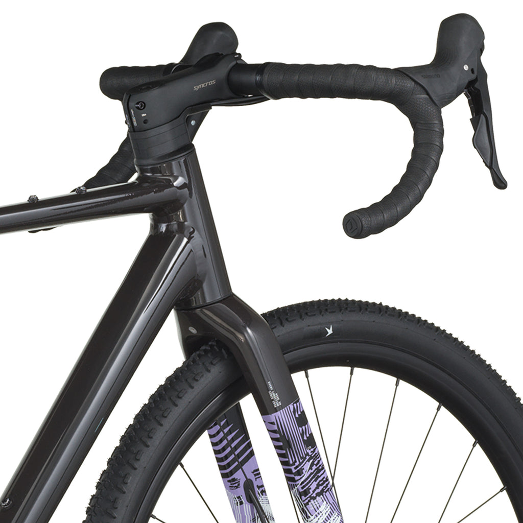 Speedster Gravel 10 Gravel Bike - Black / Purple