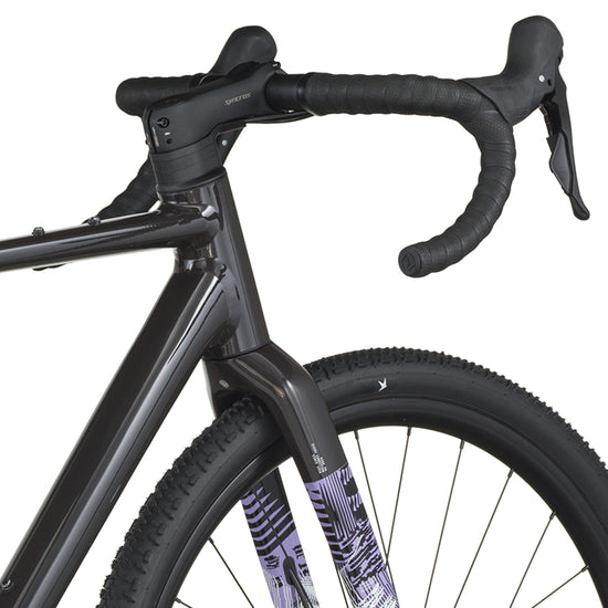 Speedster Gravel 10 Gravel Bike - Black / Purple