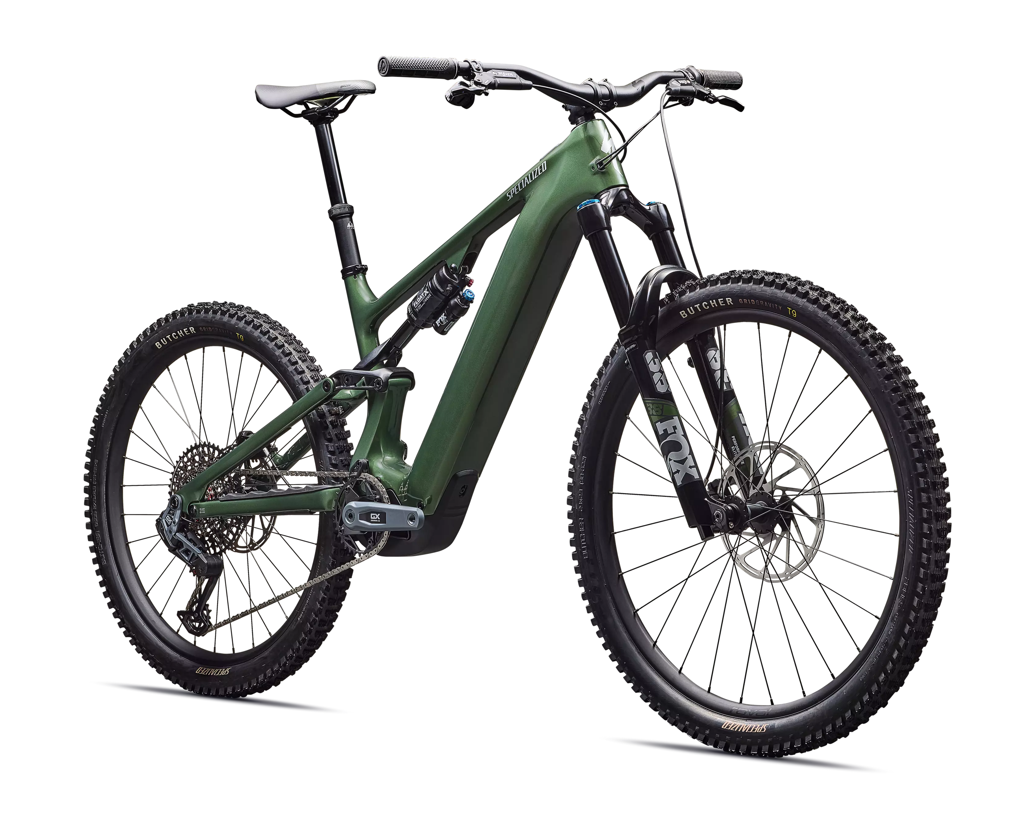 Turbo Levo 4 Expert Carbon Mountain E-Bike - Green