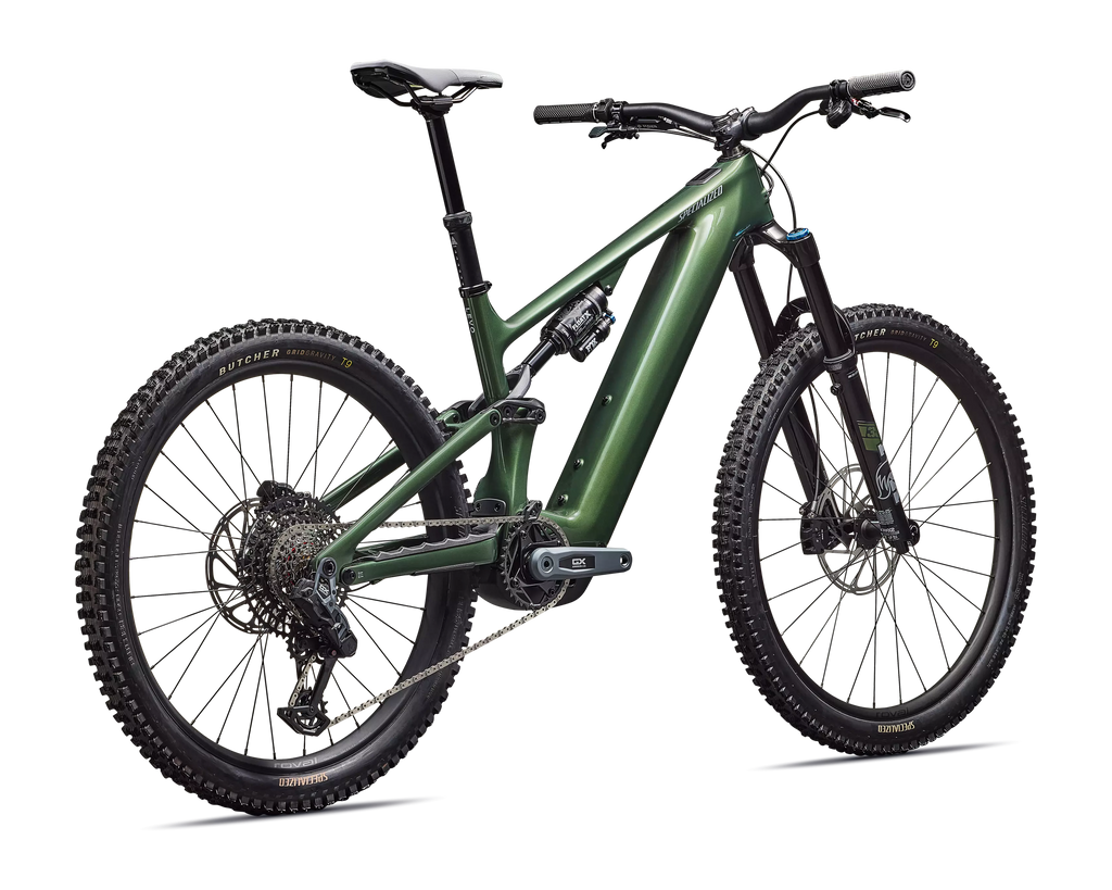 Turbo Levo 4 Expert Carbon Mountain E-Bike - Green