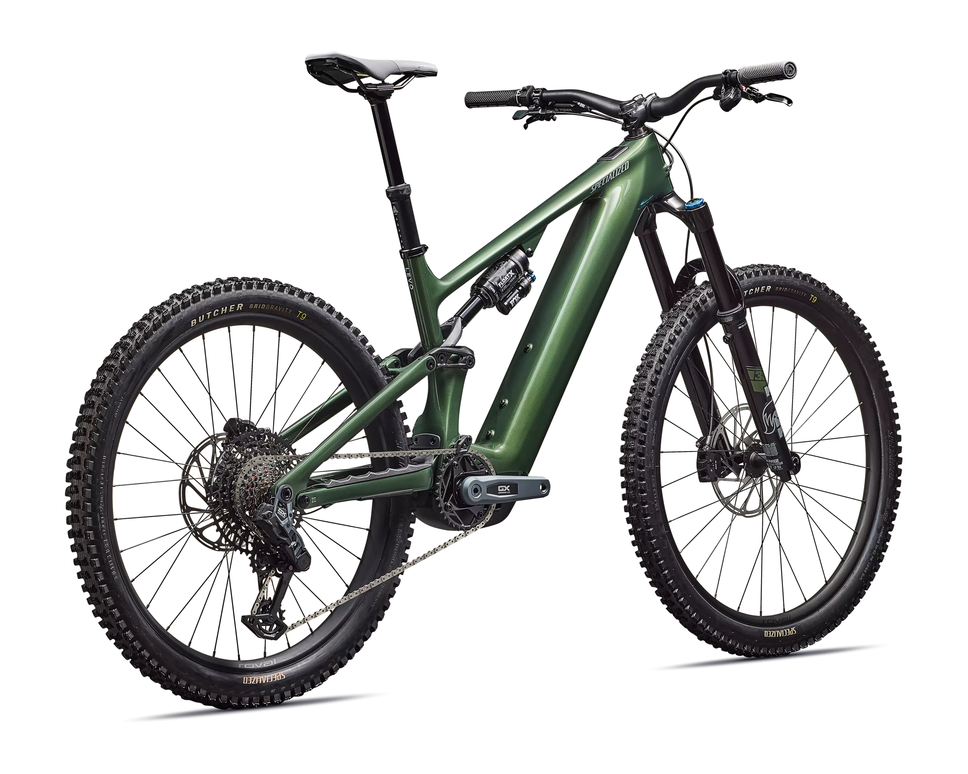 Turbo Levo 4 Expert Carbon Mountain E-Bike - Green