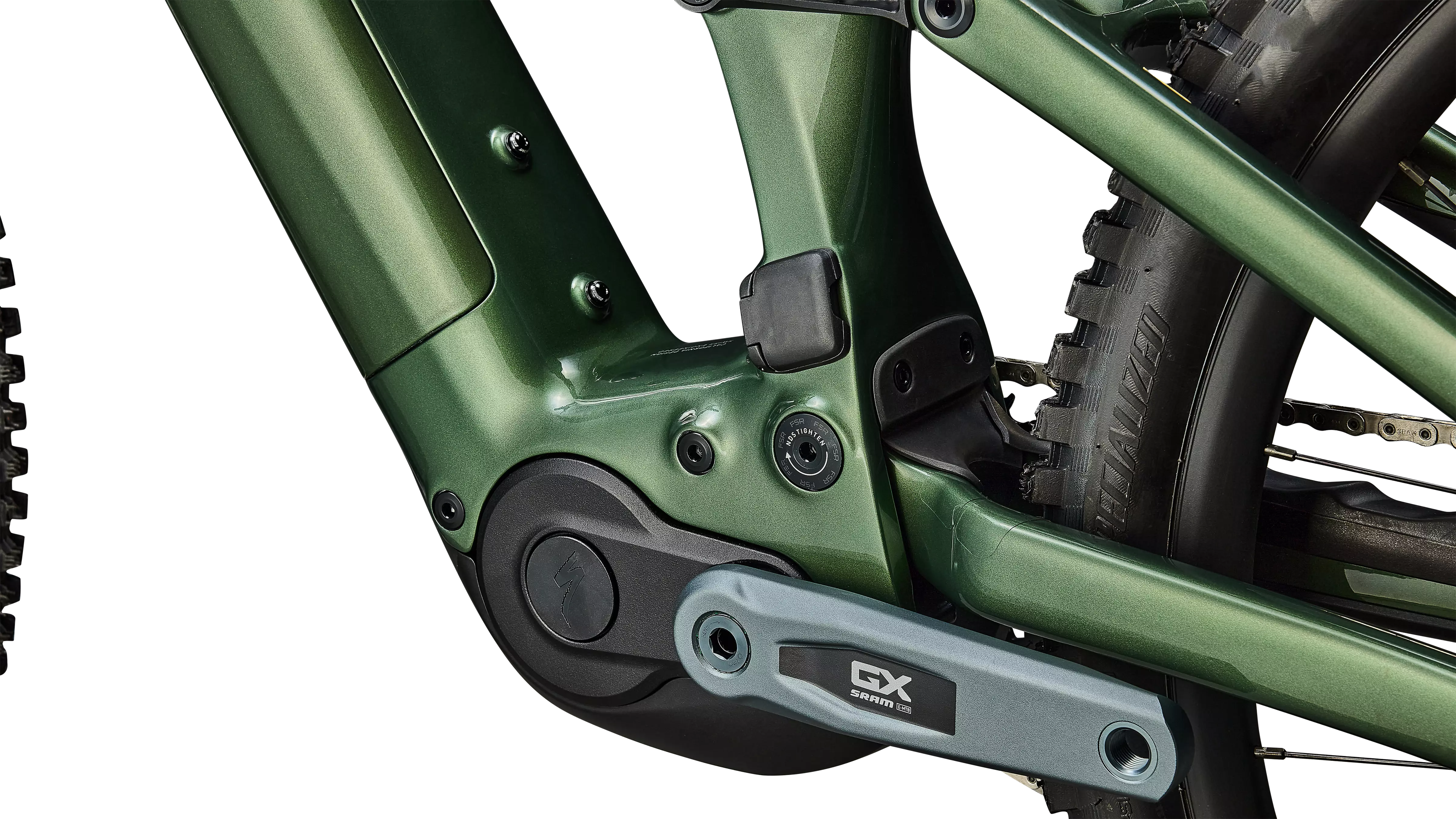 Turbo Levo 4 Expert Carbon Mountain E-Bike - Green