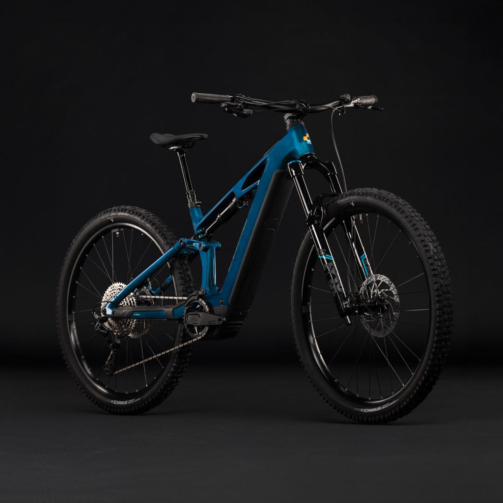 Stereo Hybrid One44 HPC Race 800 2027 Mountain E-Bike - Blue