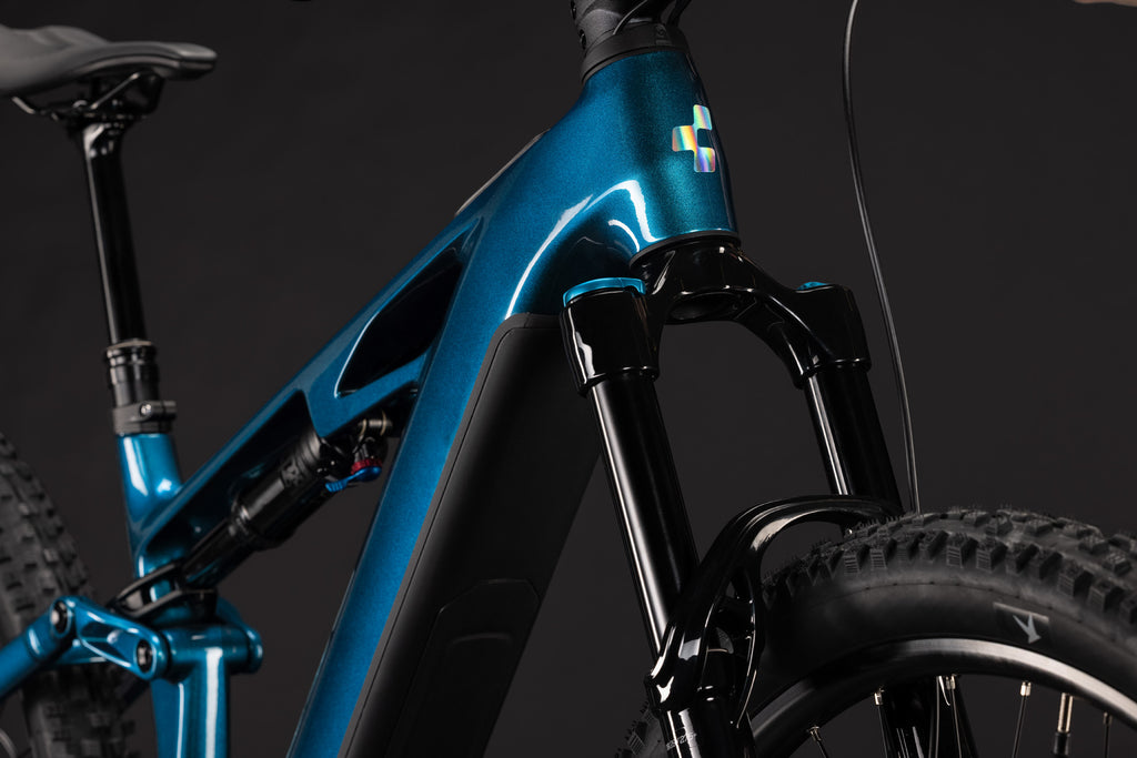 Stereo Hybrid One44 HPC Race 800 2027 Mountain E-Bike - Blue
