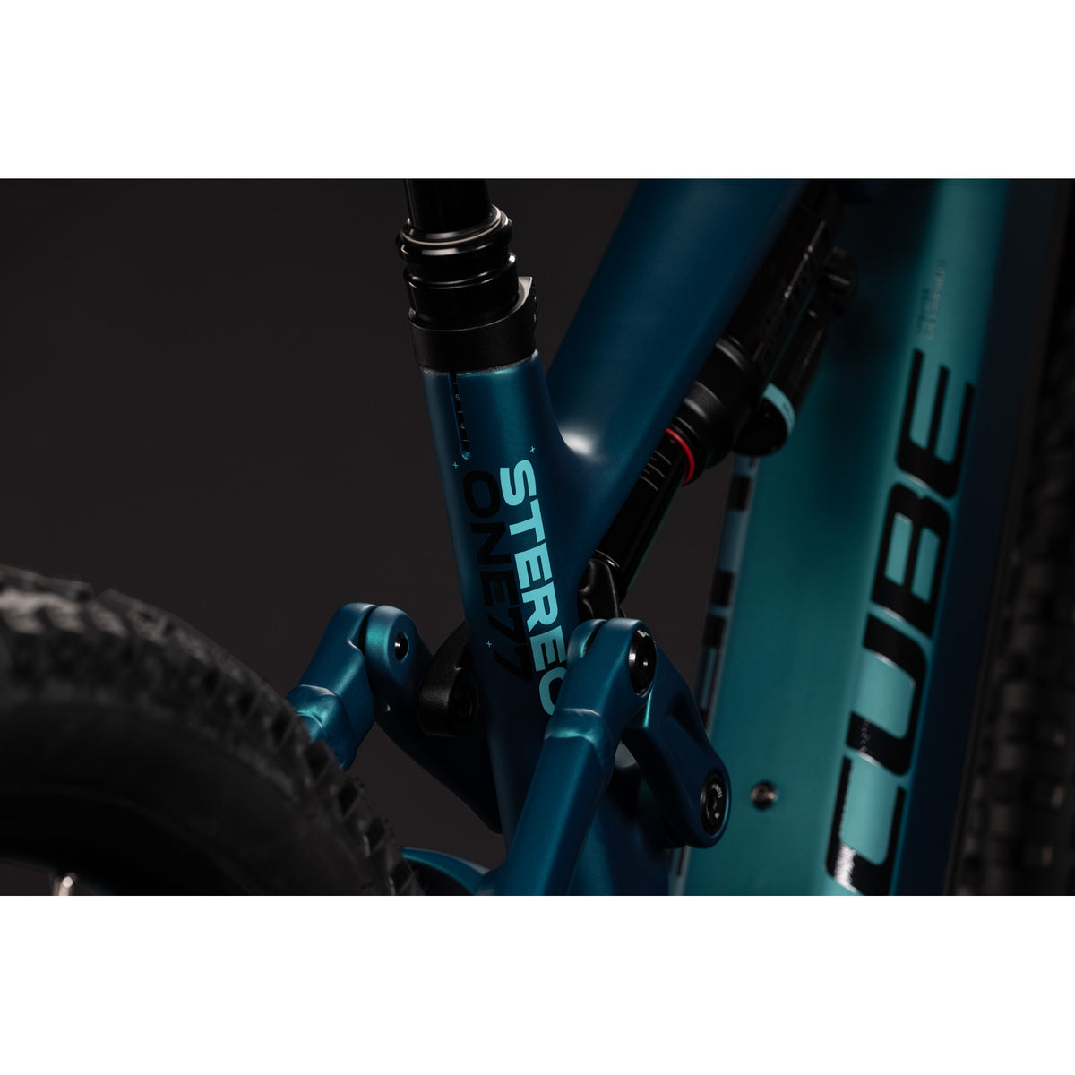 Stereo Hybrid One77 HPC Race 800 2027 Mountain E-Bike - Teal