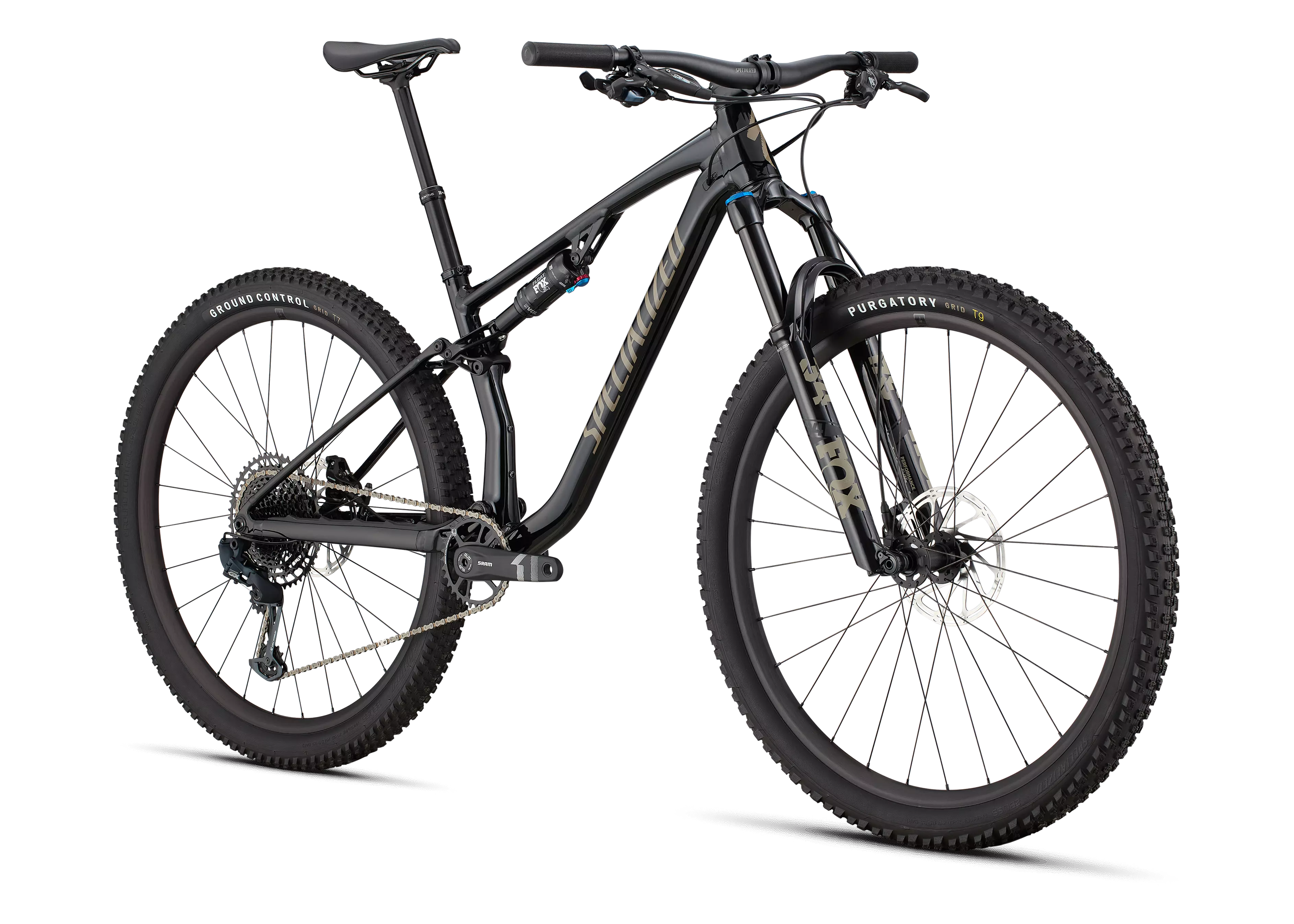 Chisel Comp EVO 2025 Mountain Bike - Black / Taupe