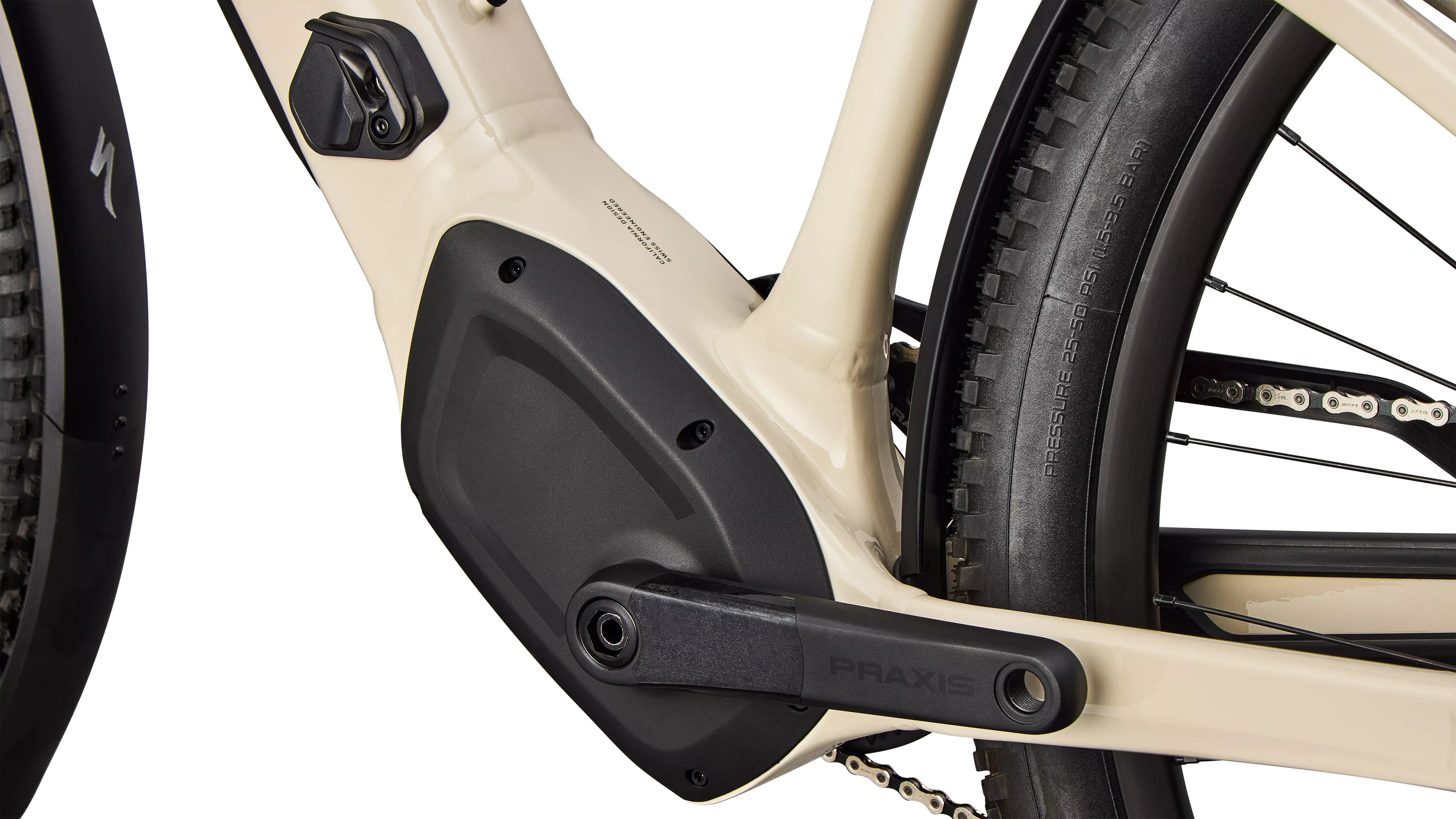 Turbo Tero 5.0 EQ Mountain E-Bike - White