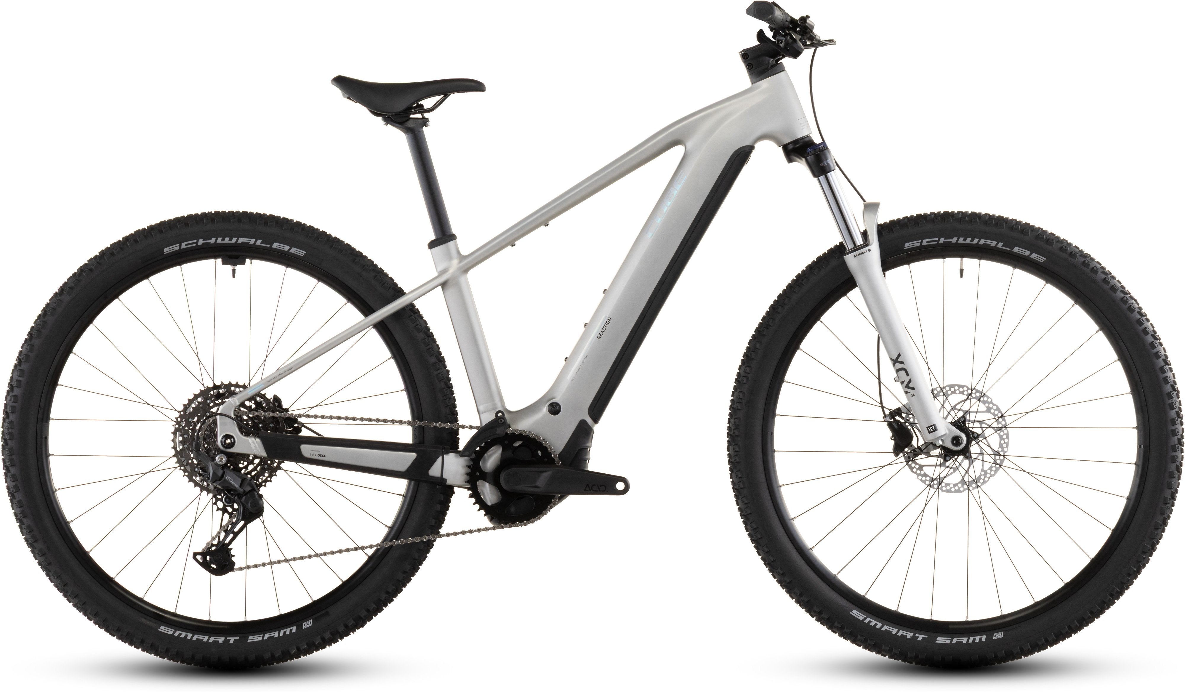 Reaction Hybrid One 800 2026 Mountain E-Bike - Silver