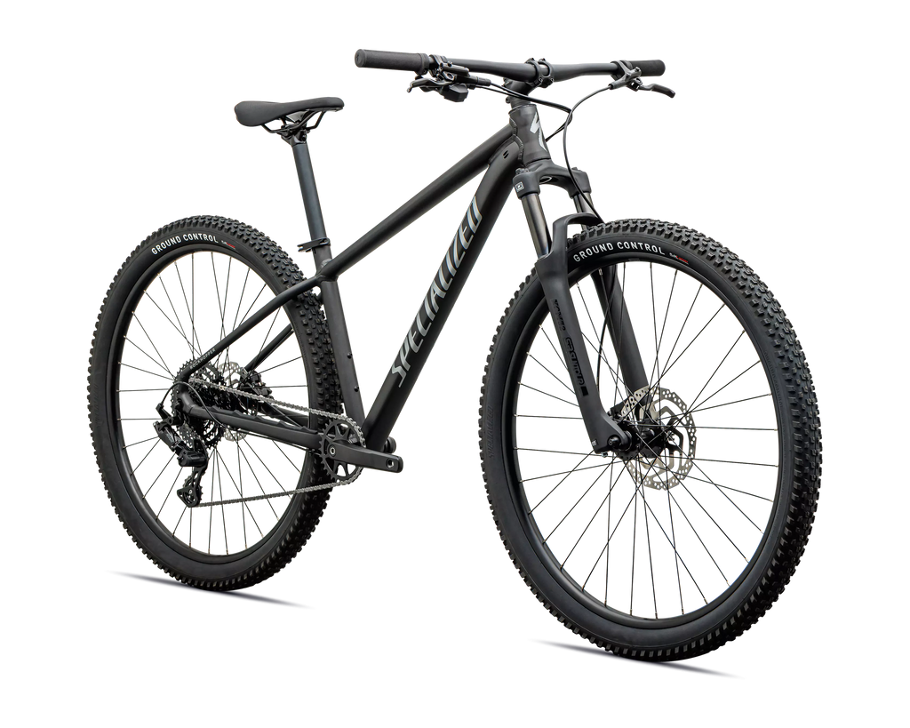 Mountain bike on a white background