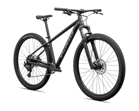 Mountain bike on a white background