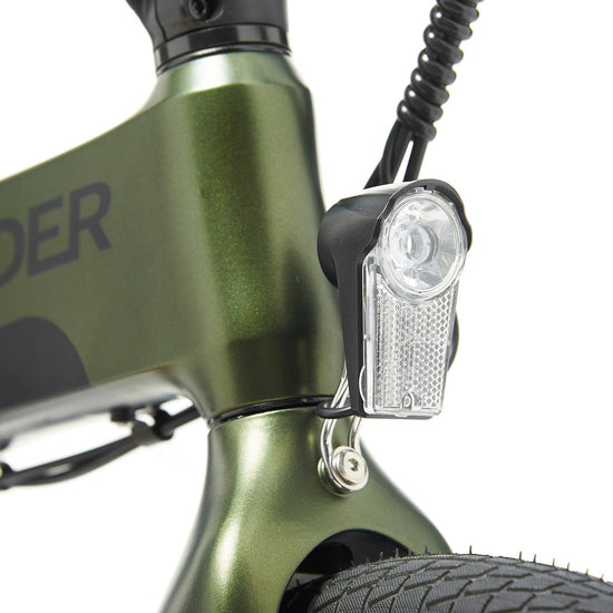 MiRiDER 20" Compact Folding E-Bike - Green