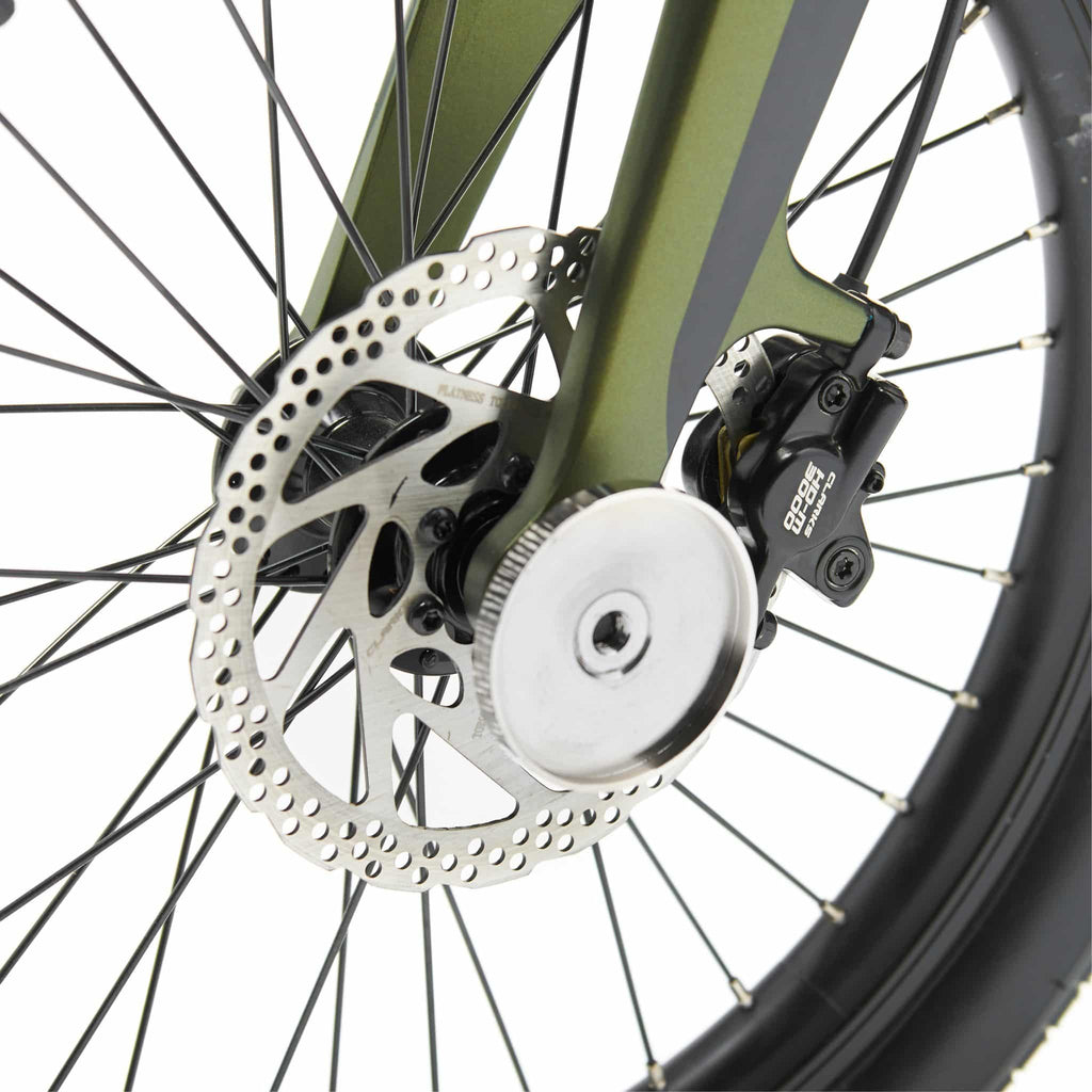 MiRiDER 20" Compact Folding E-Bike - Green