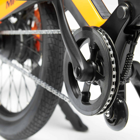 MiRiDER 20" Compact Folding E-Bike - Orange