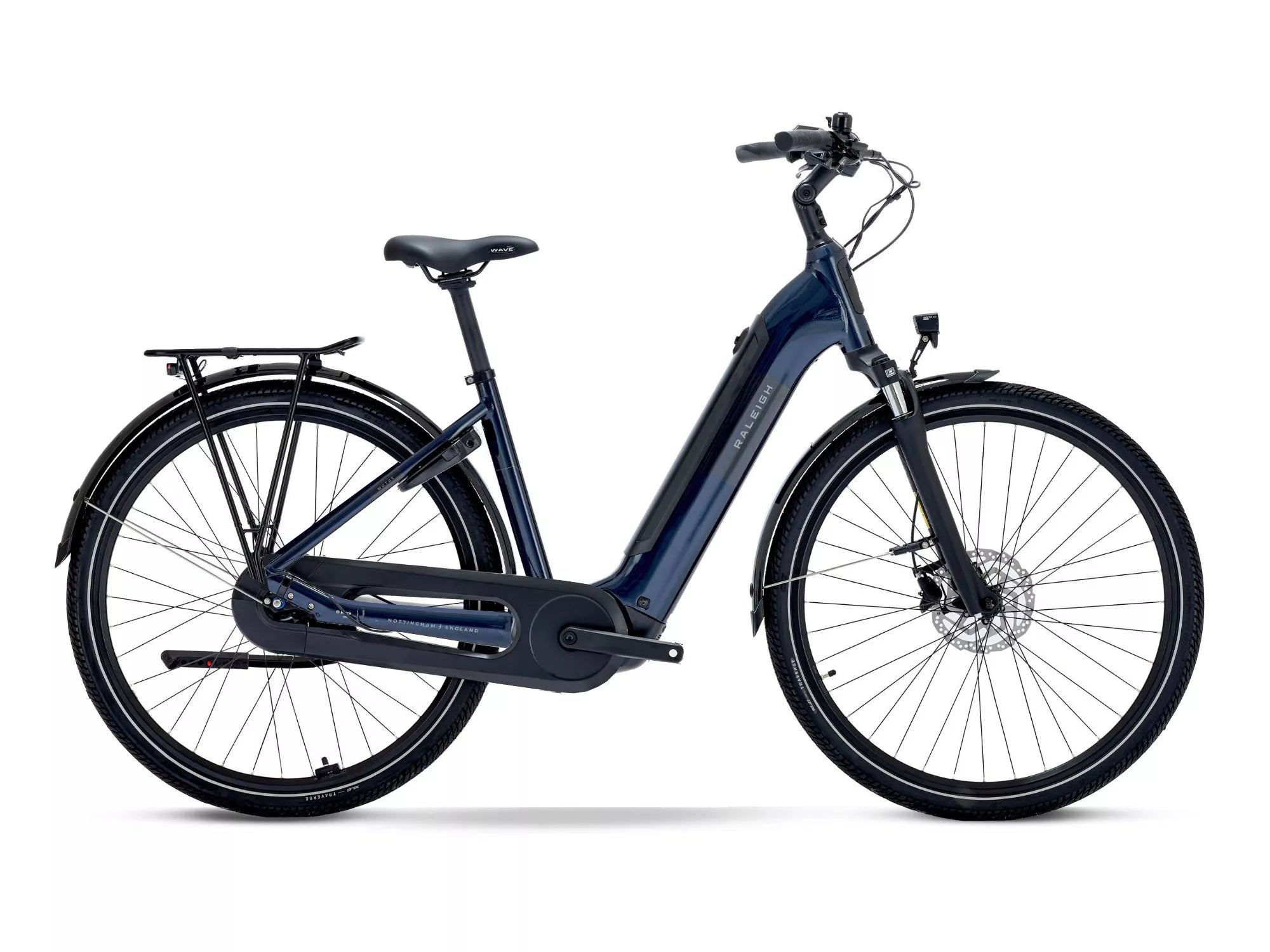 Motus Low Step Hub Gear Hybrid E-Bike - Blue