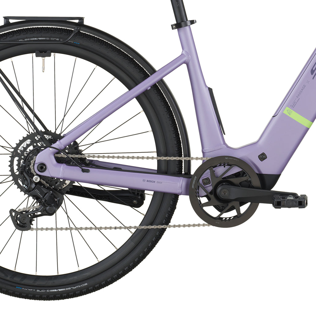 Passage 20 Wave Hybrid E-Bike - Purple