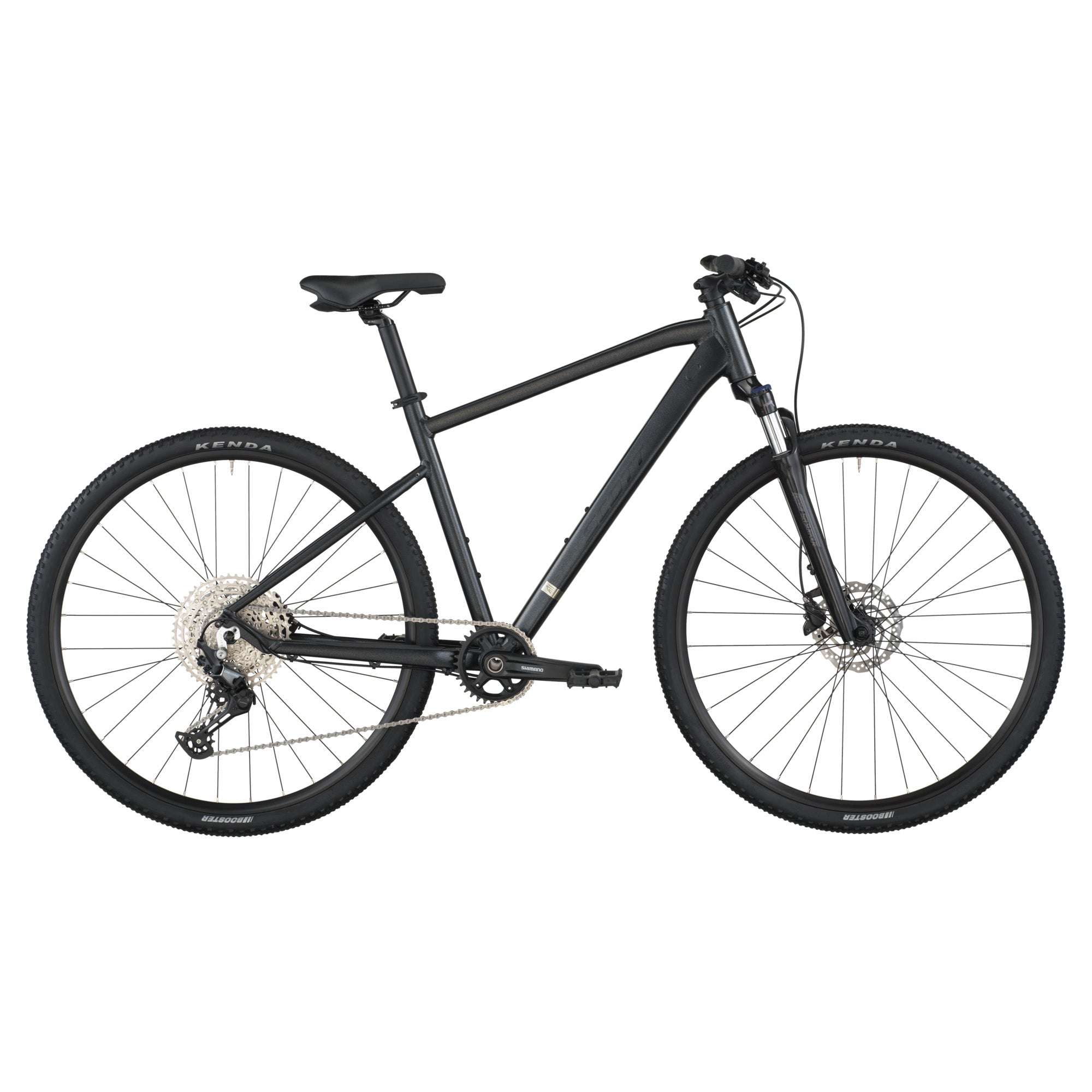 Scott Sub Cross 10 Hybrid Bike - Black | Tiso