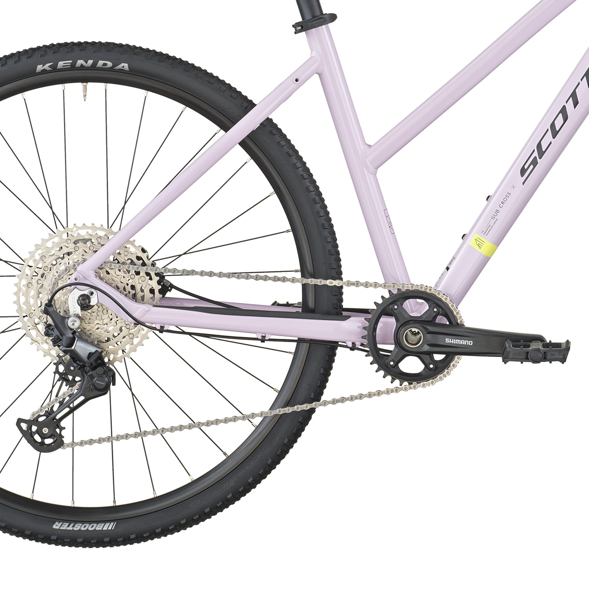 Sub Cross 10 Slope Hybrid Bike - Pink