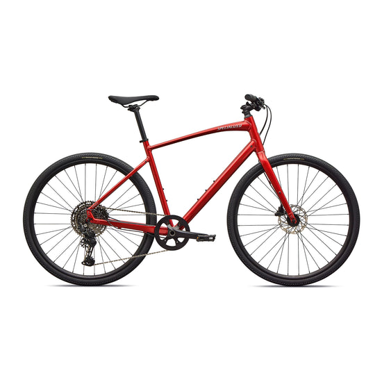 Sirrus X 3.0 2027 Hybrid Bike - Red
