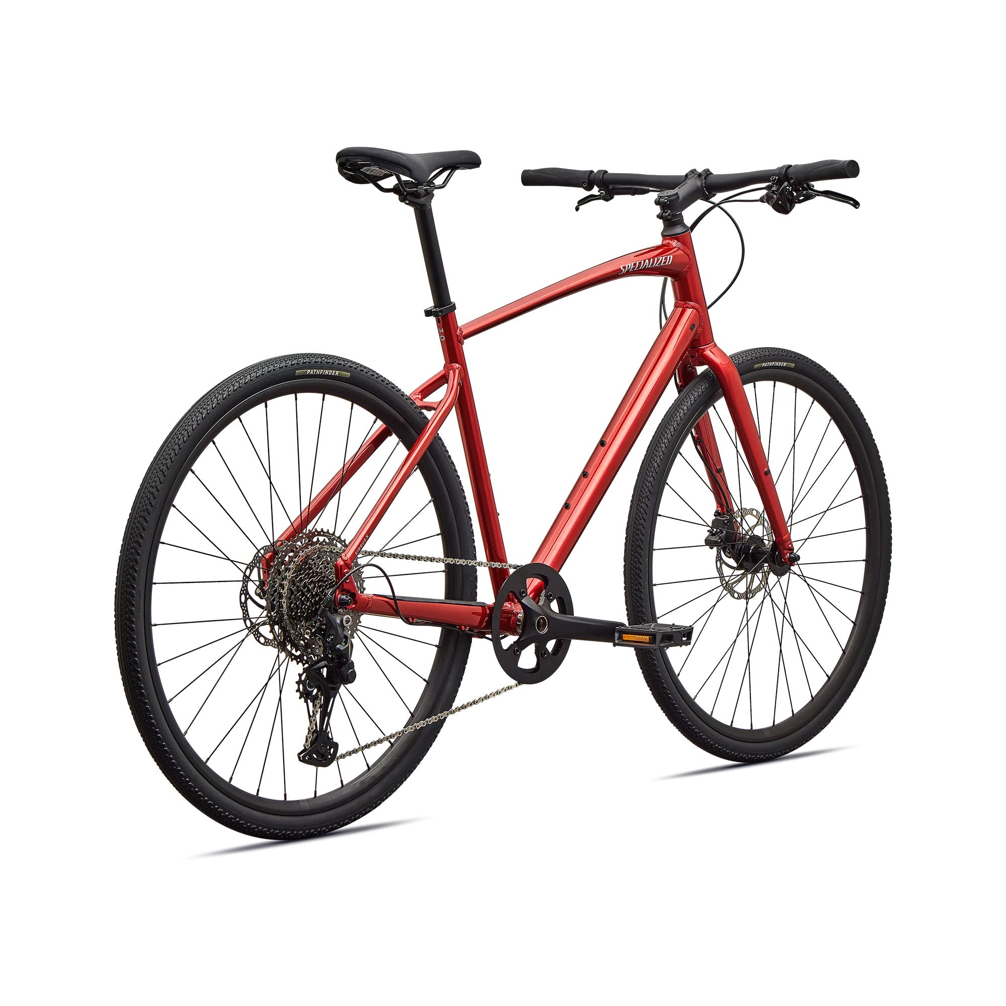 Sirrus X 3.0 2027 Hybrid Bike - Red