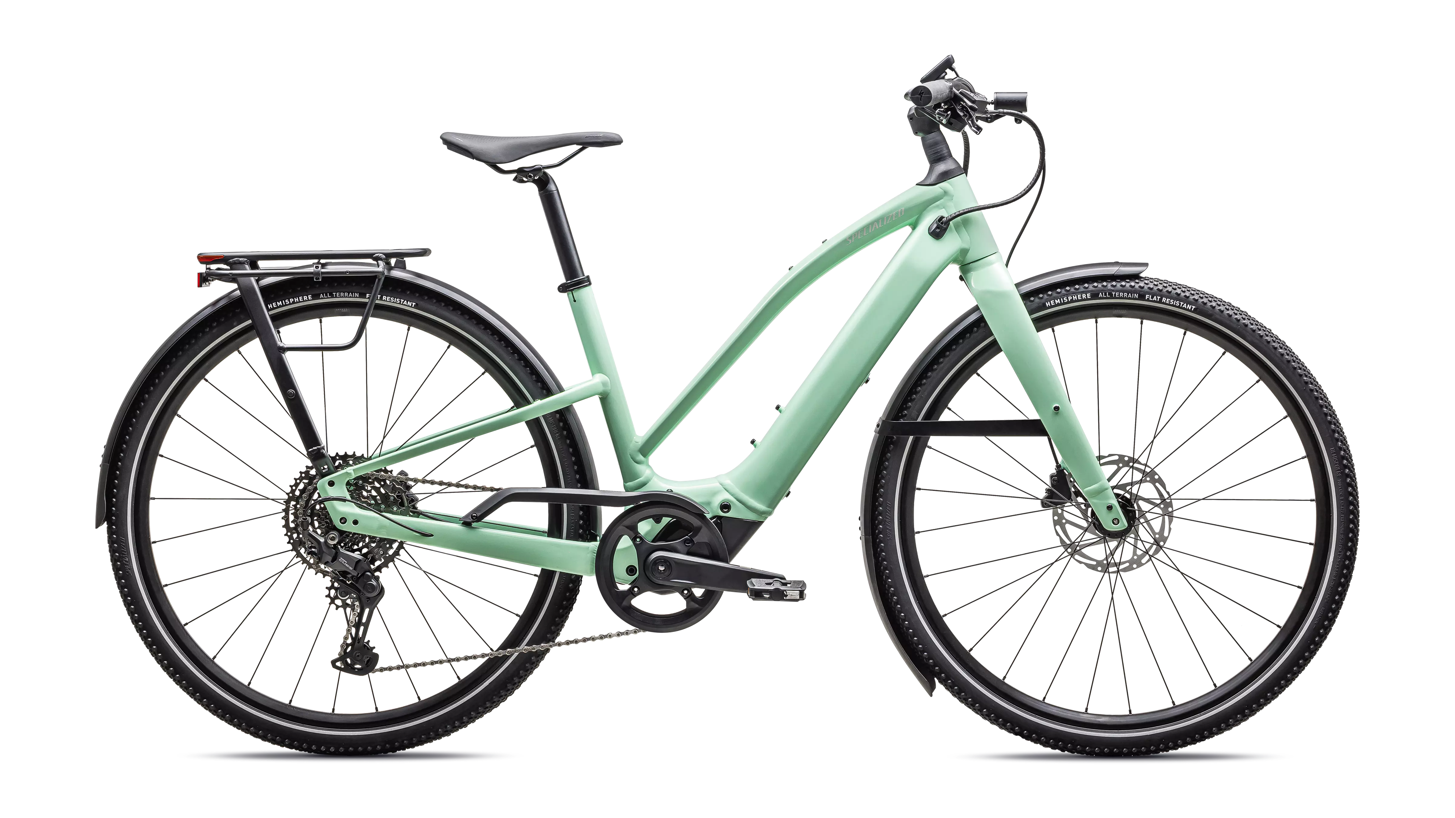 Turbo Vado SL 2 4.0 Step-Through EQ Hybrid E-Bike - Green