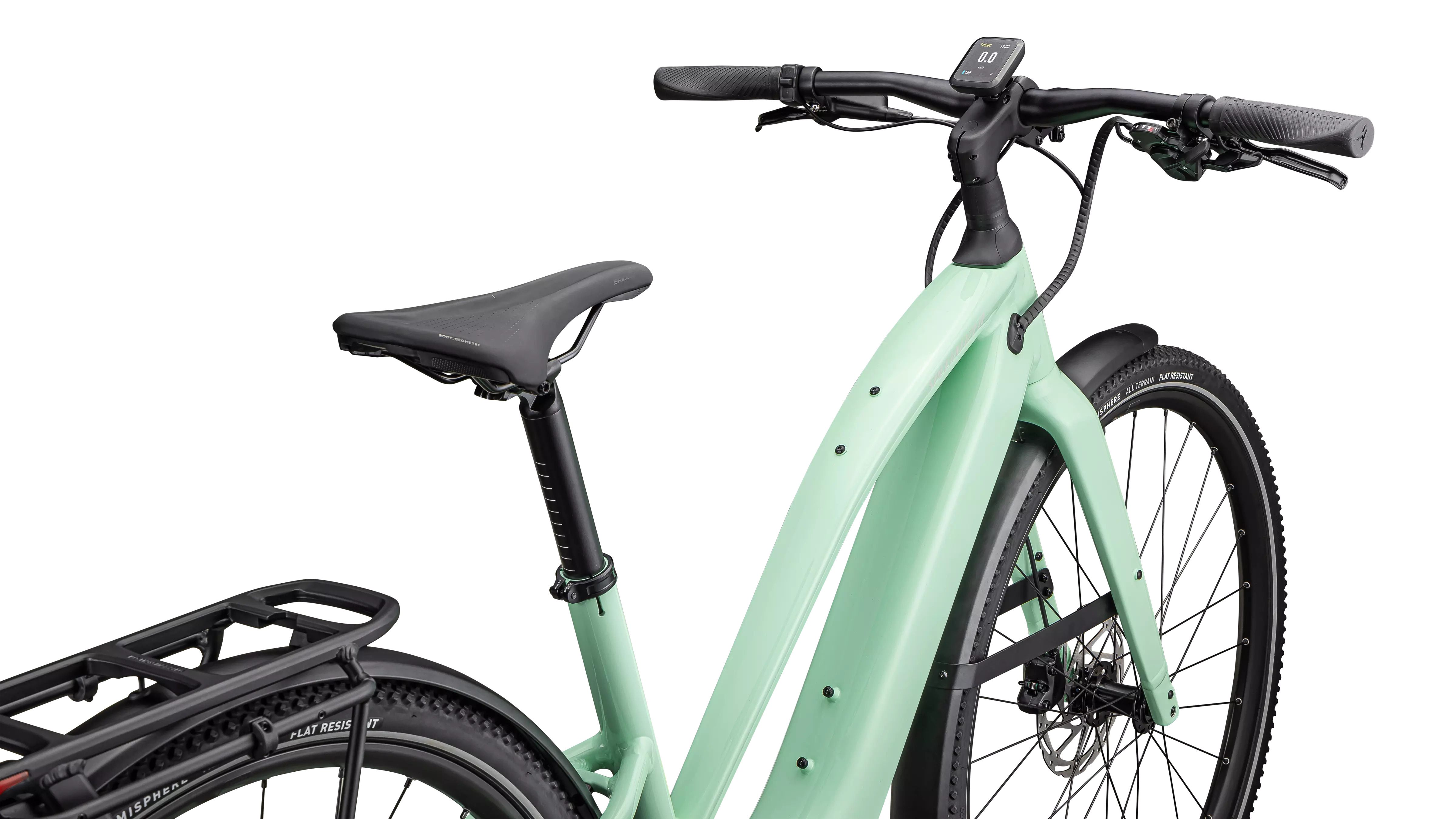 Turbo Vado SL 2 4.0 Step-Through EQ Hybrid E-Bike - Green