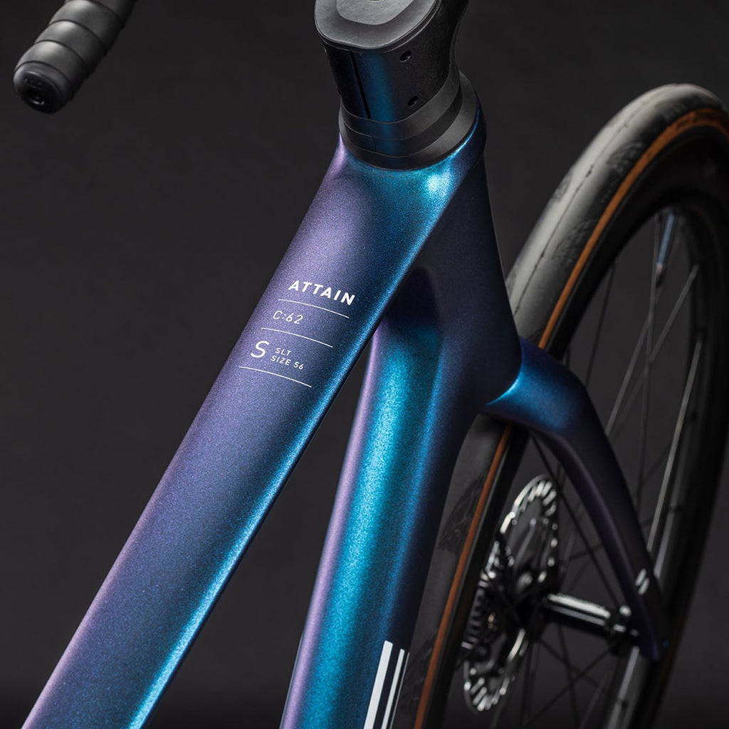 Attain C:62 SLT Road Bike - Blue