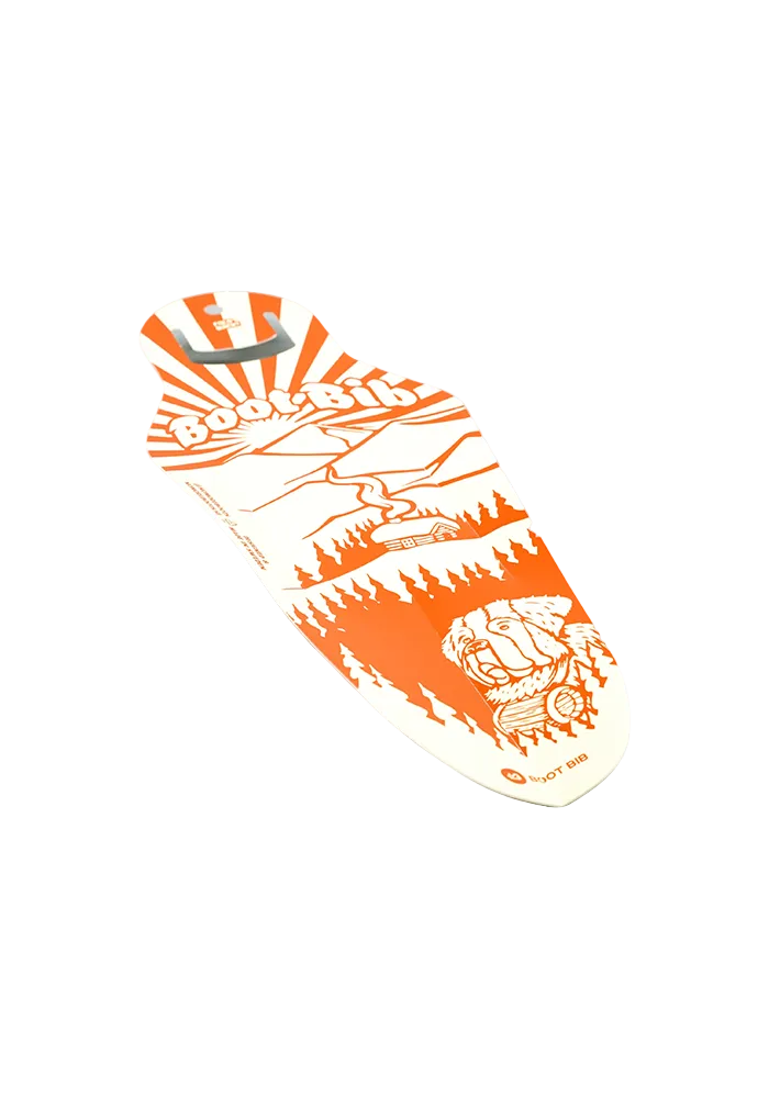 The Boot Bib - Orange