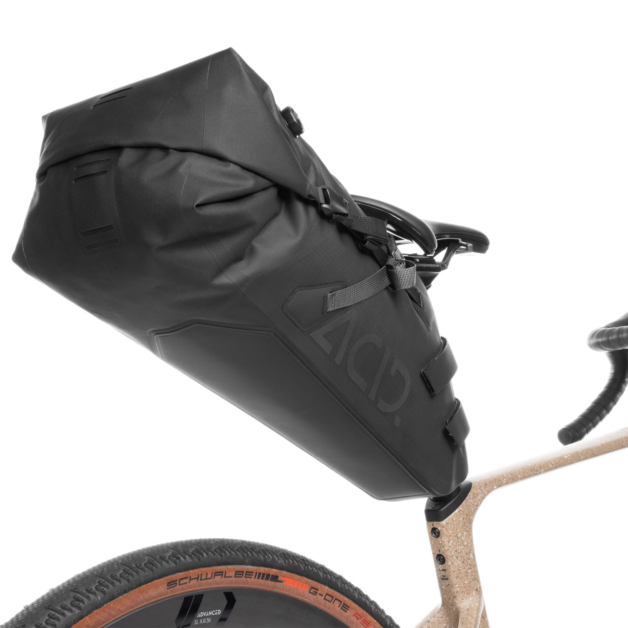 Pack Pure 10L Saddle Bag - Black