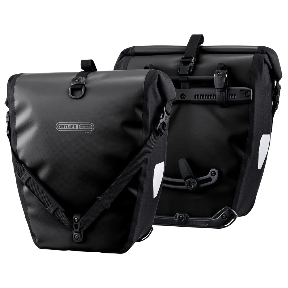 Back Roller 2x 20L Pannier Bags - Black