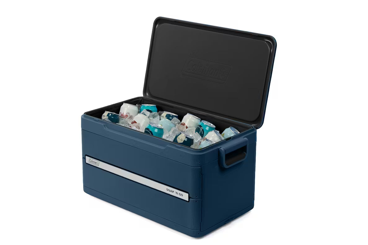 Snap ‘N Go 45QT Collapsible Cooler Box 42L - Blue