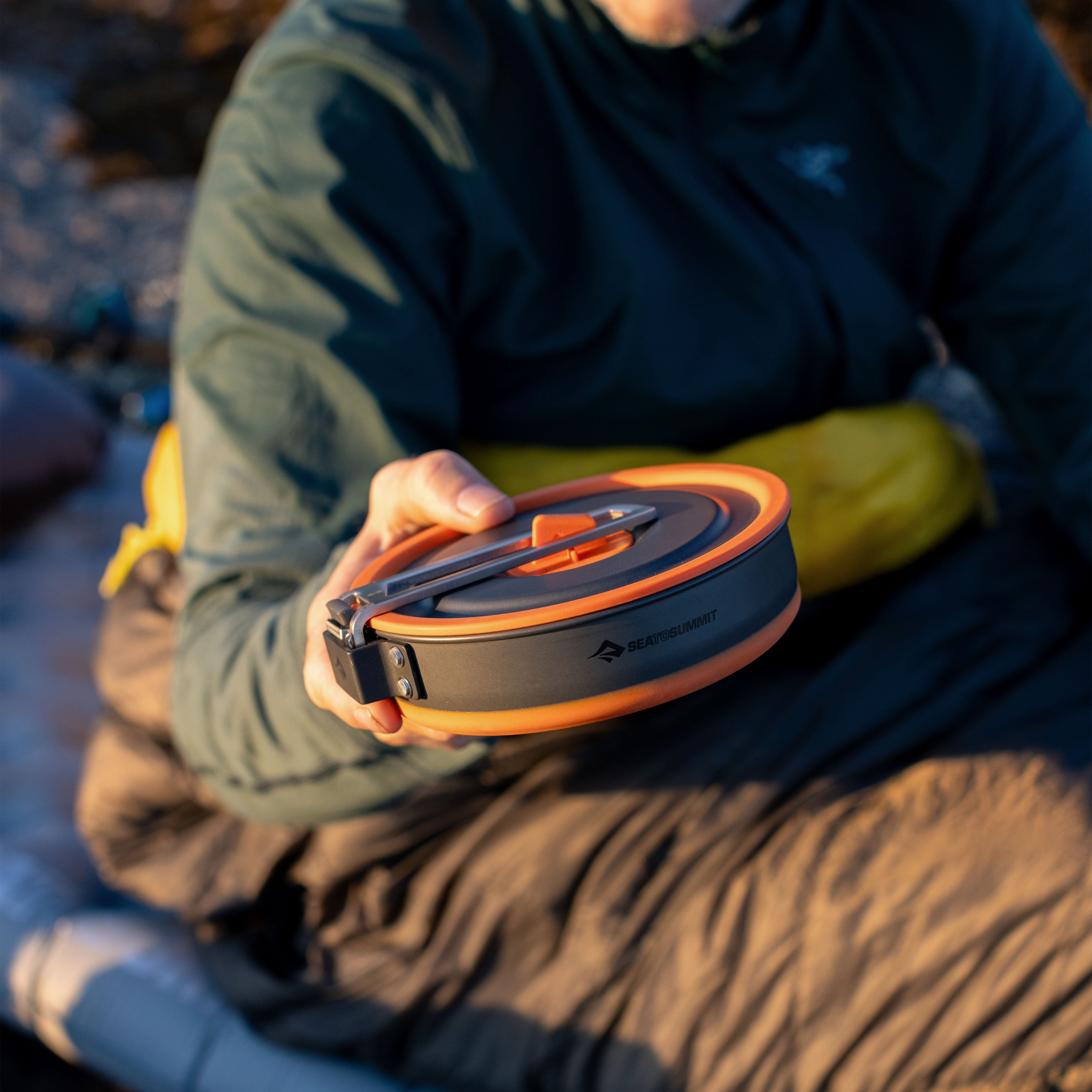 Frontier Ultralight Collapsible Pot 1L - Orange