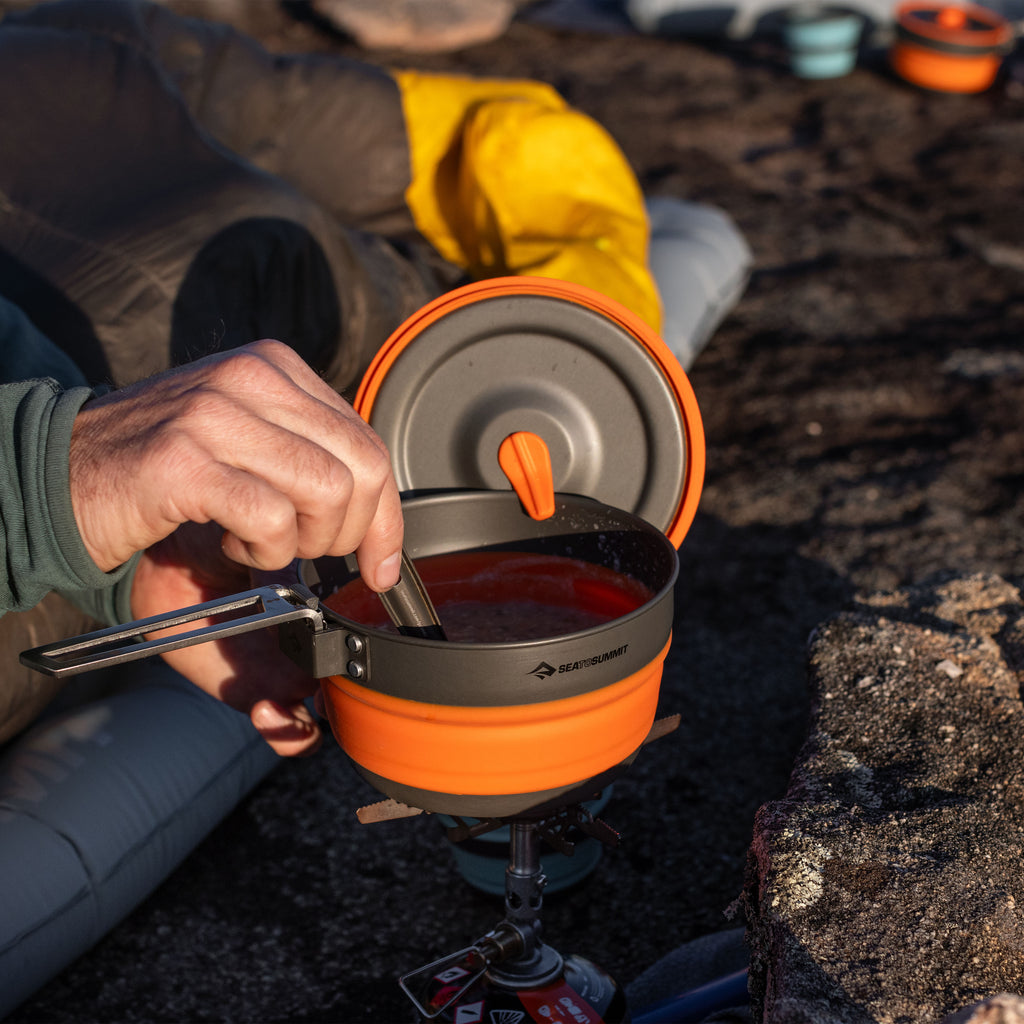 Frontier Ultralight Collapsible Pot 1L - Orange