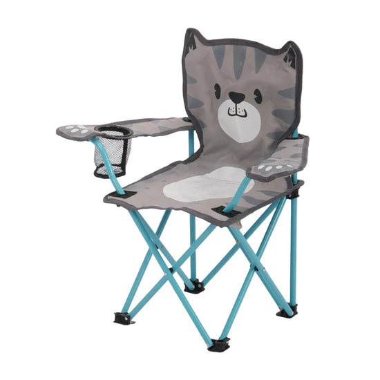 Cat Camping Chair - Grey