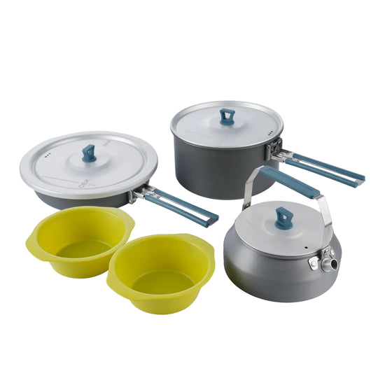 Vianu 5-Piece Cooking Set - Grey