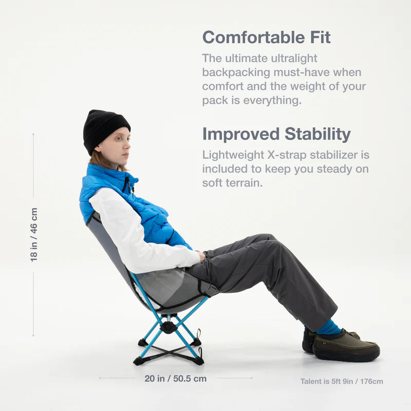 Chair Zero LT - Blue / Grey